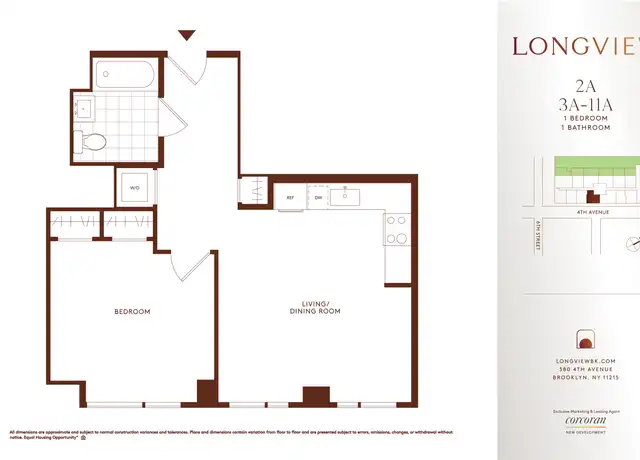 Property at 380 4th Ave Unit 7A, Brooklyn, NY, 11215, 1 bed, 1 bath, [object Object]