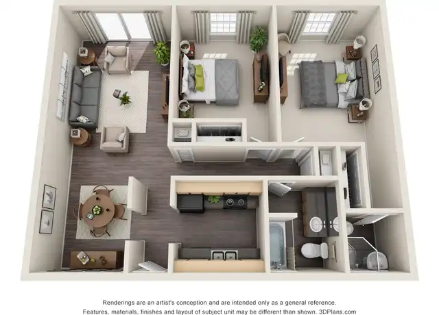 Property at 5480 Michigan Rd Unit 5420, Indianapolis, IN, 46228, 2 beds, 1.5 baths, [object Object]