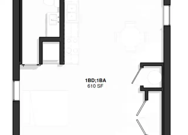 Property at 3130 Gillham Rd Unit 304, Kansas City, MO, 64109, 1 bed, 1 bath, [object Object]
