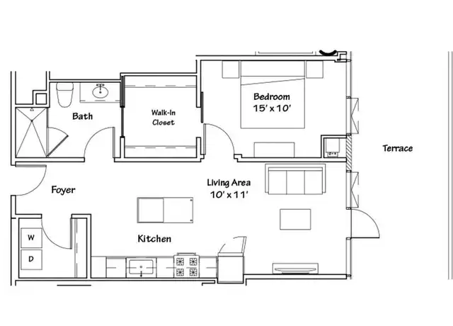 Property at 1010 Lake St Unit 510, Oak Park, IL, 60301, 1 bed, 1 bath, [object Object]