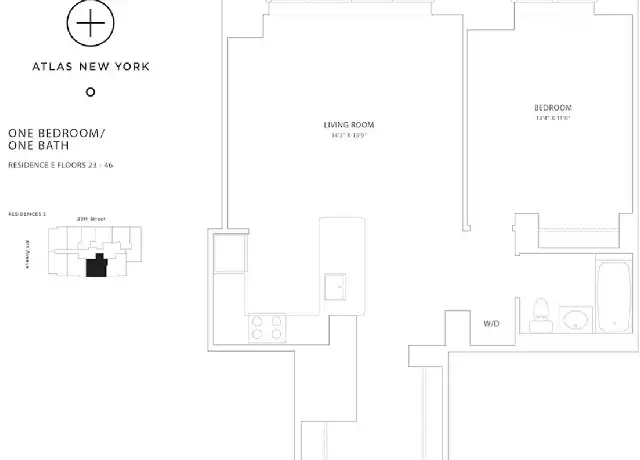 Property at 66 W 38th St Unit 34-E, New York, NY, 10018, 1 bed, 1 bath, [object Object]