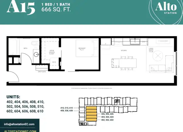 Property at 325 Main St Unit 410, Eau Claire, WI, 54701, 1 bed, 1 bath, [object Object]