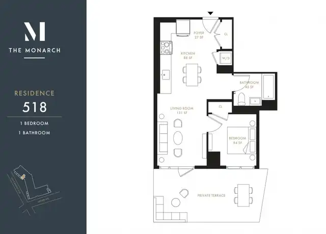 Property at 92-29 Guy R Brewer Blvd Unit 518, Jamaica, NY, 11433, 1 bed, 1 bath, [object Object]