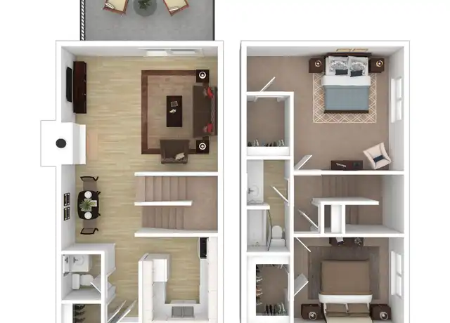 Property at 3441 SW Burlingame Rd Unit 3451 A203, Topeka, KS, 66611, 2 beds, 2 baths, [object Object]