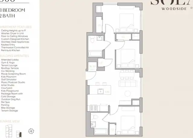 Property at 72-01 Queens Blvd Unit 906, Flushing, NY, 11377, 3 beds, 2 baths, [object Object]