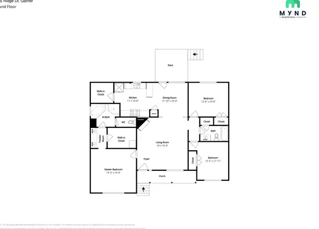 Property at 165 S Ridge Dr, Garner, NC, 27529, 3 beds, 2 baths, [object Object]