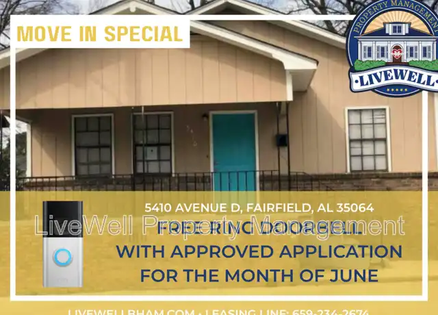Property at 5410 Avenue D, Fairfield, AL, 35064, 3 beds, 1 bath, [object Object]