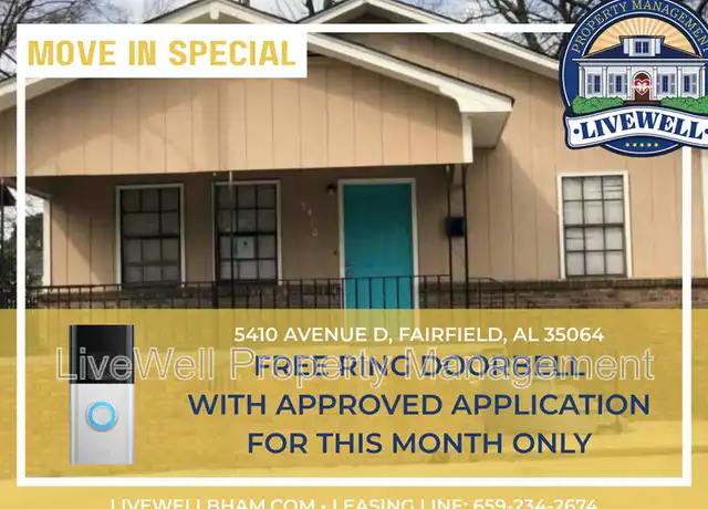 Property at 5410 Avenue D, Fairfield, AL, 35064, 3 beds, 1 bath, [object Object]