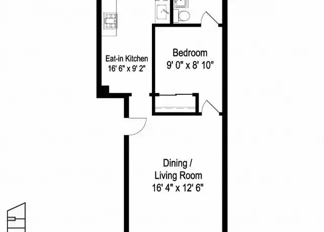 Property at 2308 W Wilson Ave, Chicago, IL, 60625, 1 bed, 1 bath, [object Object]