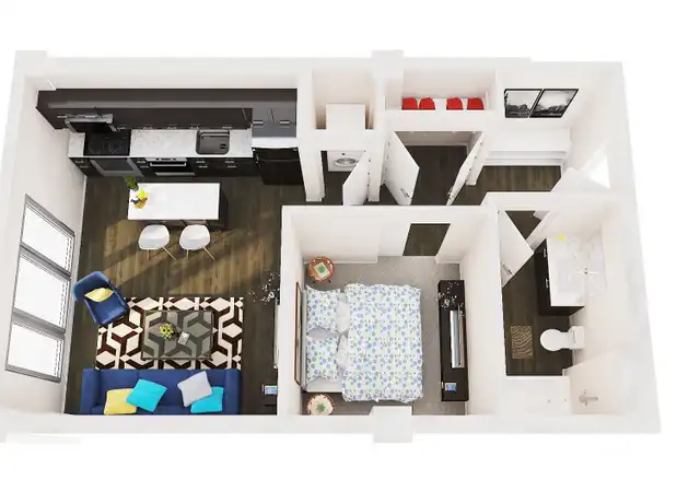 Property at 241 E Kellogg Blvd Unit 208, St Paul, MN, 55101, 1 bed, 1 bath, [object Object]