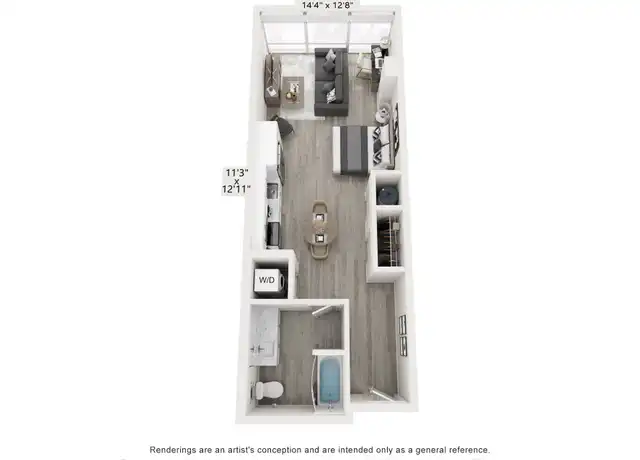 Property at 835 Hamilton St Unit 305, Allentown, PA, 18101, 1 bed, 2 baths, [object Object]