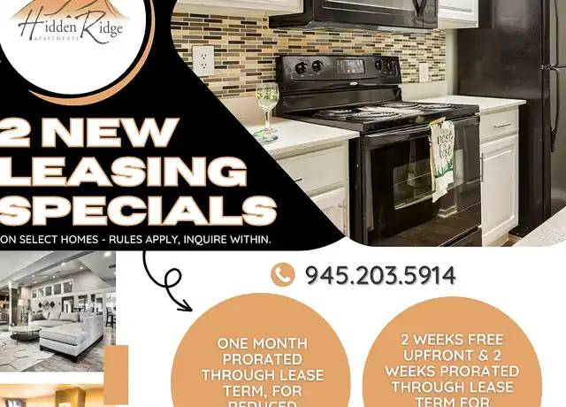 Property at Hidden Ridge On The Canal - 1290 Hidden Rdg, Irving, TX, 75038, 1-3 bed, 1-3 bath, [object Object]