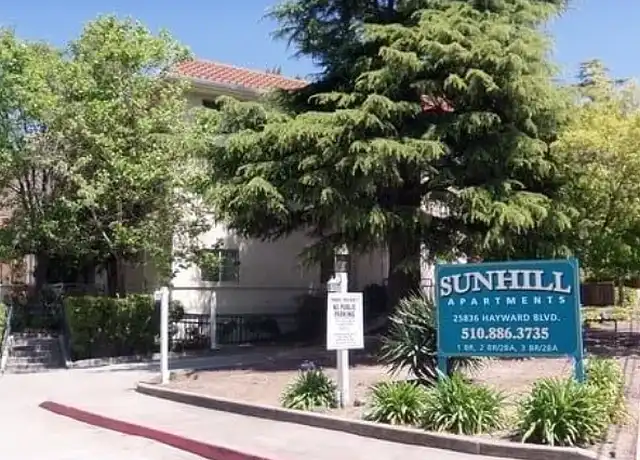 Property at Sunhill Apartments - 25836 Hayward Blvd, Hayward, CA, 94542, 1-2 bed, 1-2 bath, [object Object]