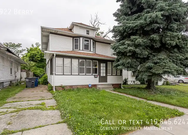 Property at 922 Berry St, Toledo, OH, 43605, 3 beds, 1 bath, [object Object]