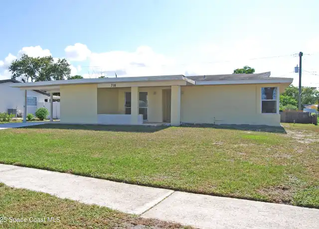 Property at 718 Badger Dr NE, Palm Bay, FL, 32905, 4 beds, 2 baths, [object Object]