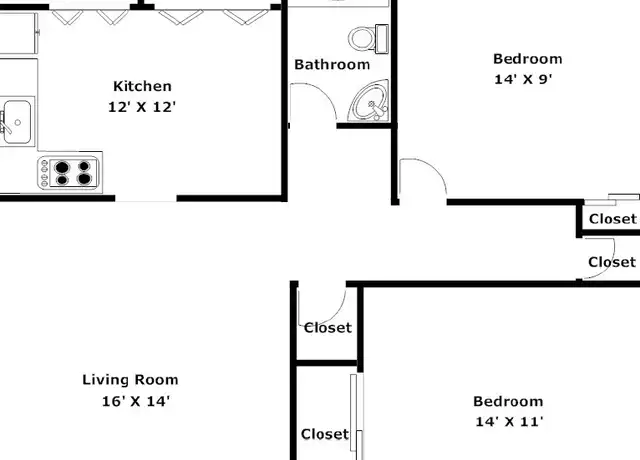 Property at 4012 NE 1st Ter, Gainesville, FL, 32609, 2 beds, 1 bath, [object Object]