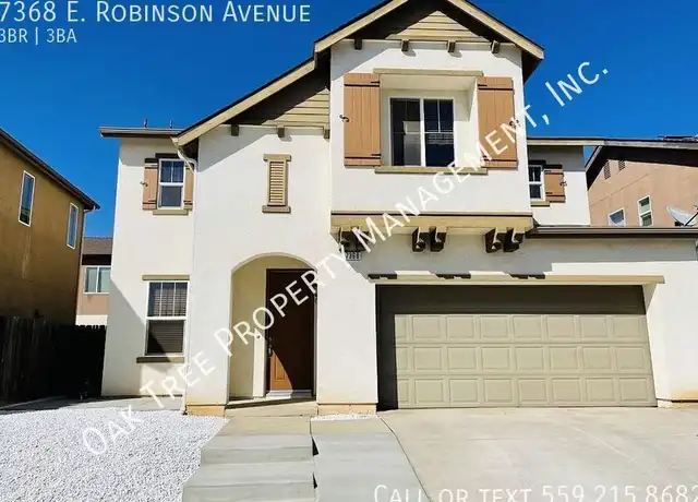 Property at 7368 E Robinson Ave, Fresno, CA, 93737, 3 beds, 2.5 baths, [object Object]