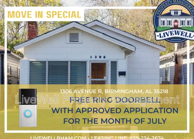 Property at 1306 Avenue R, Birmingham, AL, 35218, 3 beds, 1 bath, [object Object]