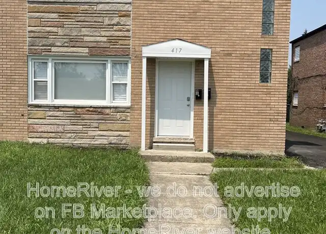 Property at 417 W Hickory St Unit 1, Chicago Heights, IL, 60411, 3 beds, 1 bath, [object Object]