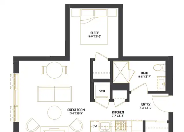 Property at 1135 W Winona St Unit B326, Chicago, IL, 60640, 0 beds, 1 bath, [object Object]