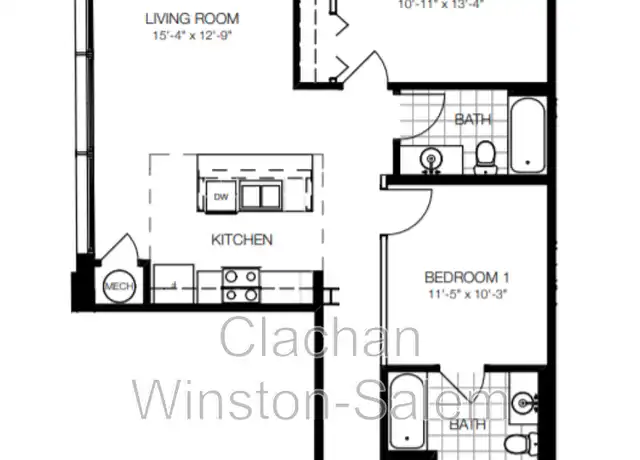 Property at 101 E 6th St Unit 503, Winston-Salem, NC, 27101, 2 beds, 2 baths, [object Object]