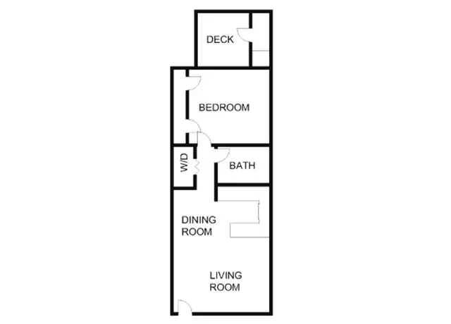 Property at 616 E Knox St Unit 616 D, Durham, NC, 27701, 1 bed, 1 bath, [object Object]