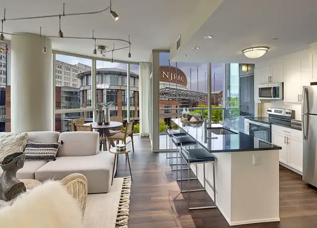 Property at One Theater Square - 2 Center St, Newark, NJ, 07102, 1-2 bed, 1-2 bath, [object Object]