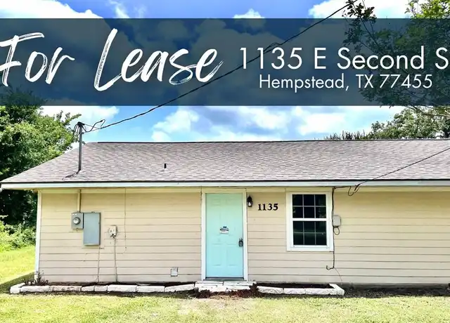Property at 1135 2nd St, Hempstead, TX, 77445, 4 beds, 2 baths, [object Object]