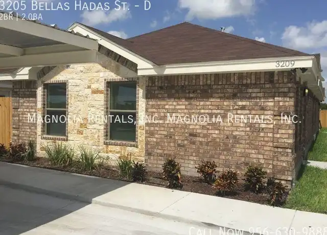 Property at 3205 Bellas Hadas St Unit D, Edinburg, TX, 78542, 2 beds, 2 baths, [object Object]