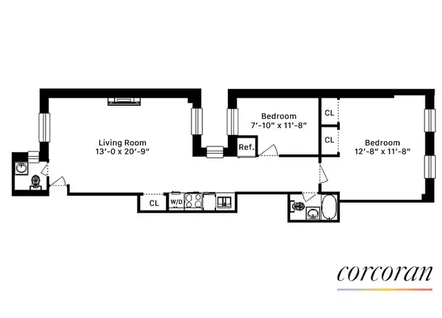 Property at 206 E 124th St Unit 3B, New York, NY, 10035, 2 beds, 2.5 baths, [object Object]