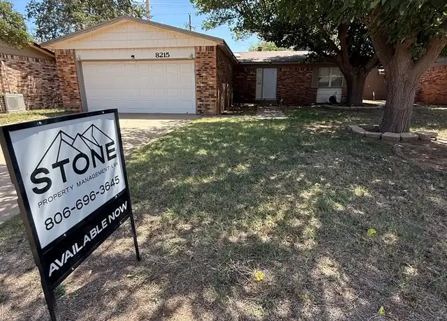 Property at 8215 Elkridge Ave, Lubbock, TX, 79423, 3 beds, 2 baths, [object Object]