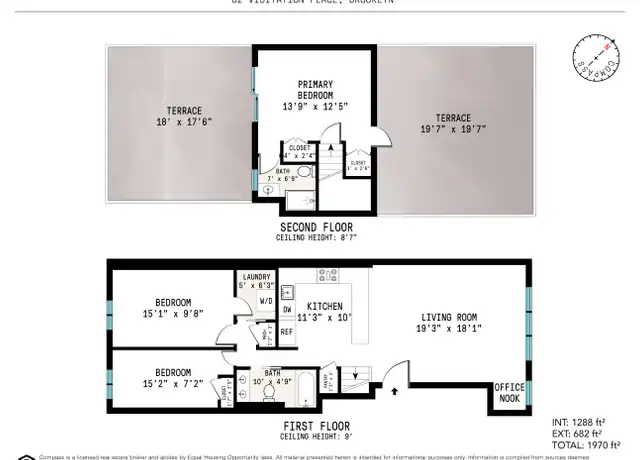 Property at 82 Visitation Pl Unit 2, Brooklyn, NY, 11231, 3 beds, 2 baths, [object Object]