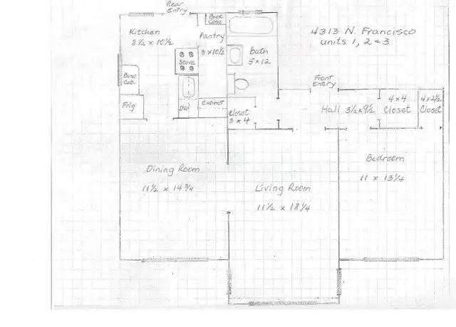 Property at 4305 N Francisco Ave Unit 2J, Chicago, IL, 60618, 1 bed, 1 bath, [object Object]