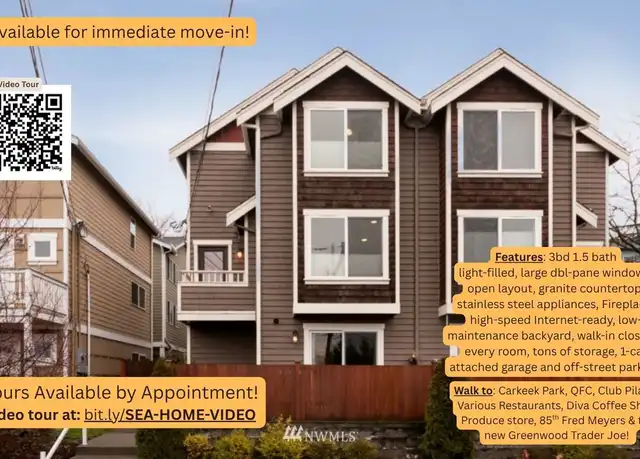 Property at 10214 1st Ave NW Unit B, Seattle, WA, 98177, 3 beds, 1.5 baths, [object Object]