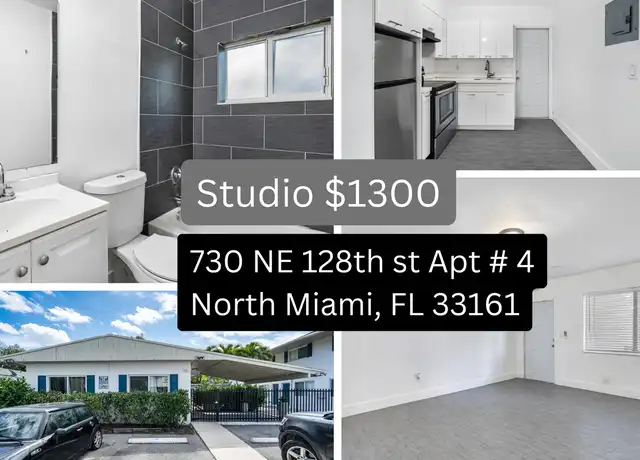 Property at 730 NE 128th St Apt 4, North Miami, FL, 33161, 0 beds, 1 bath, [object Object]