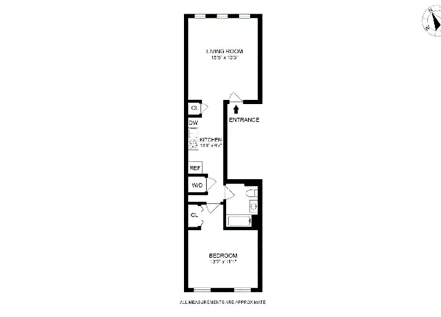 Property at 528 W 150th St Unit 2, New York, NY, 10031, 1 bed, 1 bath, [object Object]
