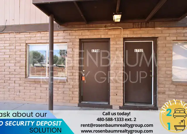 Property at 1750 E 6th Ave Unit 1750, Mesa, AZ, 85204, 2 beds, 1 bath, [object Object]