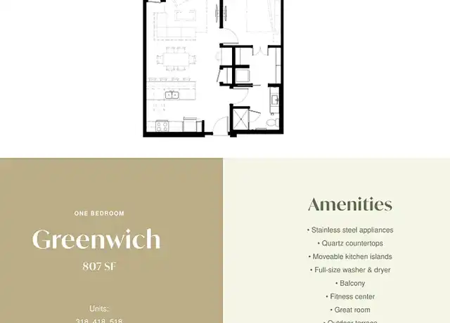 Property at Kenton House - 695 Grand Ave, Saint Paul, MN, 55105, 1-2 bed, 1-2 bath, Contact for Price
