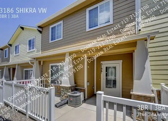 Property at 3186 Shikra Vw, Colorado Springs, CO, 80916, 3 beds, 2.5 baths, [object Object]