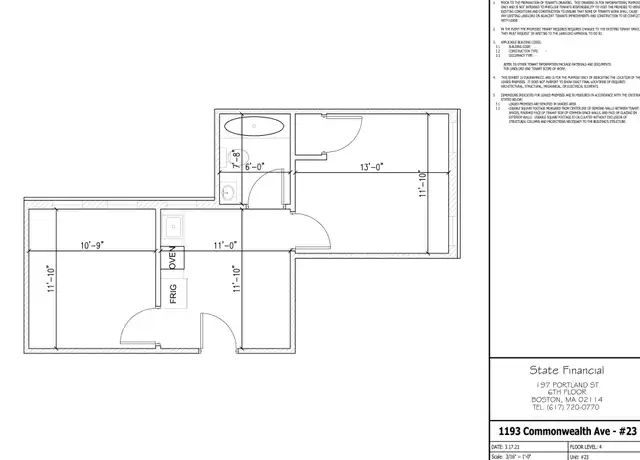 Property at 1193 Commonwealth Ave Unit 23, Boston, MA, 02134, 2 beds, 1 bath, [object Object]