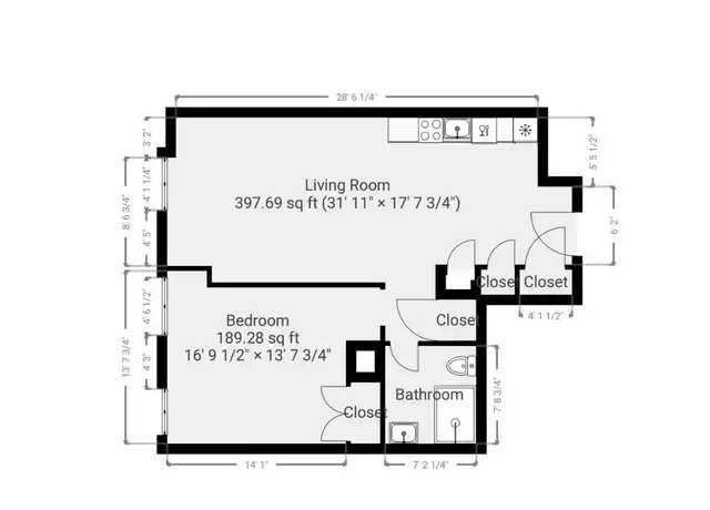 Property at 1 W Main St Unit 303, Norristown, PA, 19401, 1 bed, 1 bath, [object Object]