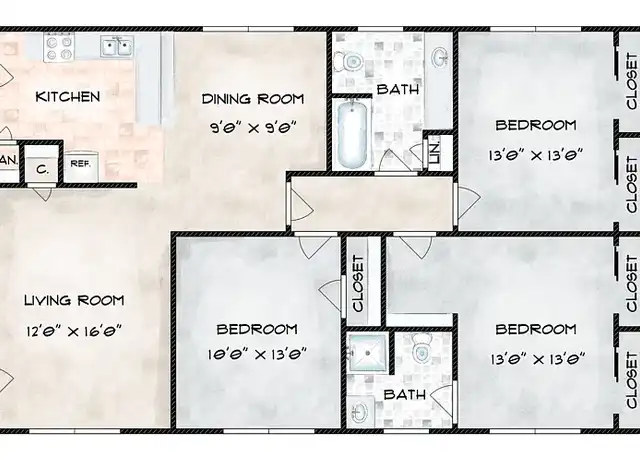 Property at Tammie Jay Apartments - 222 E Fairmont Pkwy, La Porte, TX, 77571, 1 bed, 1 bath, Contact for Price