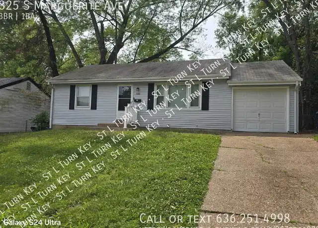 Property at 325 S Marguerite Ave, Saint Louis, MO, 63135, 3 beds, 1 bath, [object Object]