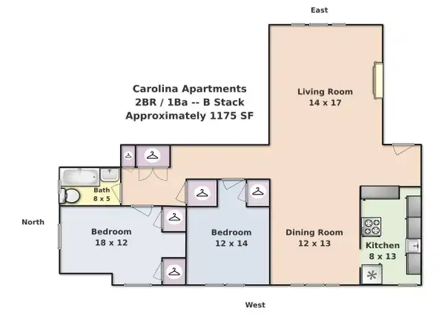 Property at 108 W University Pkwy Unit B3, Baltimore, MD, 21210, 2 beds, 1 bath, [object Object]