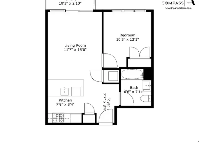 Property at 766 Decatur St Unit 4A, Brooklyn, NY, 11233, 1 bed, 1 bath, [object Object]