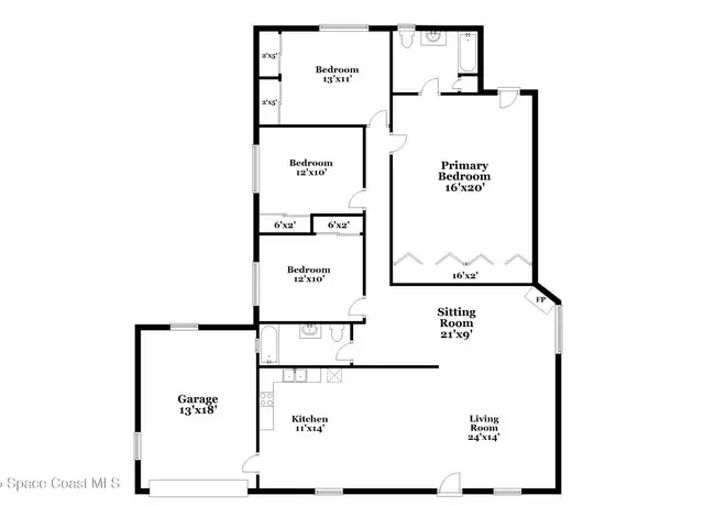 Property at 700 Fairhaven St NE, Palm Bay, FL, 32907, 4 beds, 2 baths, [object Object]