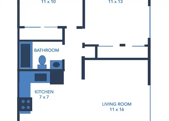 Property at Washington Square Apartments - 5546 Scranton Rd, Hamburg, NY, 14075, 2 beds, 1 bath, [object Object]