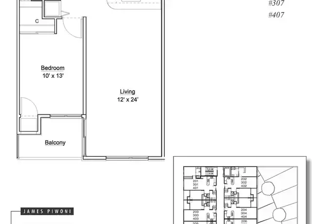 Property at 2310 N Oakland Ave Unit 307, Milwaukee, WI, 53211, 1 bed, 1 bath, [object Object]