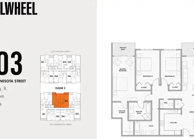 Property at 1260 Minnesota St #203, San Francisco, CA, 94107, 3 beds, 2.5 baths, [object Object]