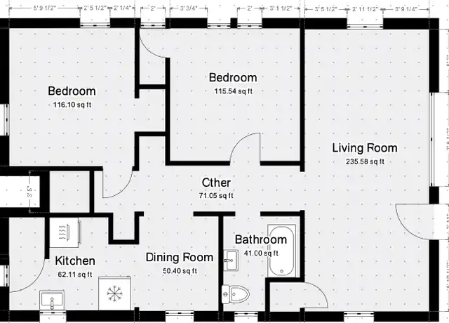 Property at 1024 N Olney St, Indianapolis, IN, 46201, 2 beds, 1 bath, [object Object]
